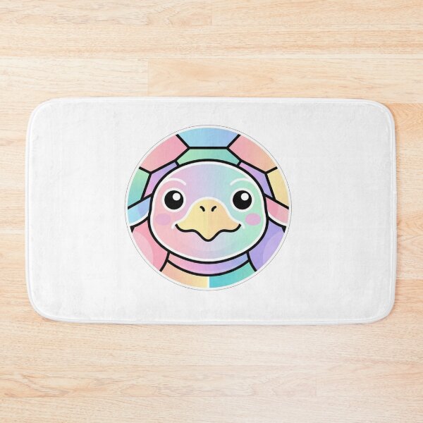 Item preview, Cute Pastel Rainbow Turtle Face Illustration designed and sold by Owcomm.