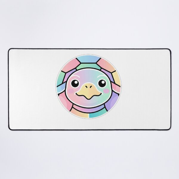 Item preview, Cute Pastel Rainbow Turtle Face Illustration designed and sold by Owcomm.