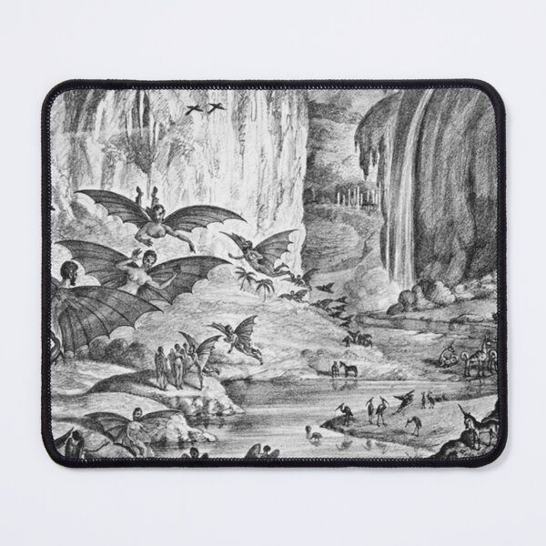 Item preview, A lithograph of the hoax's "ruby amphitheater" designed and sold by Vintage Designs +.