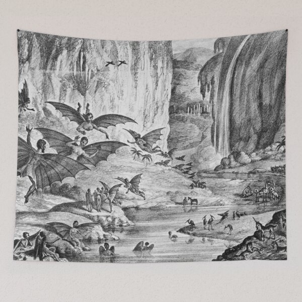 Item preview, A lithograph of the hoax's "ruby amphitheater" designed and sold by Vintage Designs +.