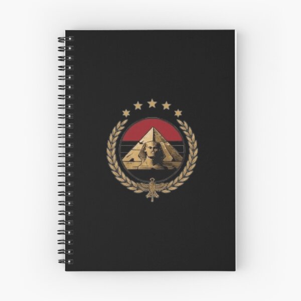 Item preview, Egyptian Pyramid Sphinx Crest - Gold Laurel Eagle Emblem designed and sold by Shakhbata-1.