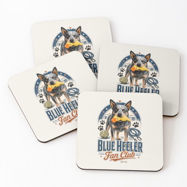 Item preview, Blue heeler Dog Fan Club designed and sold by headpossum.