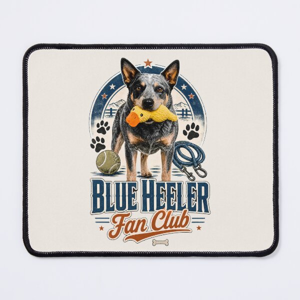 Item preview, Blue heeler Dog Fan Club designed and sold by headpossum.