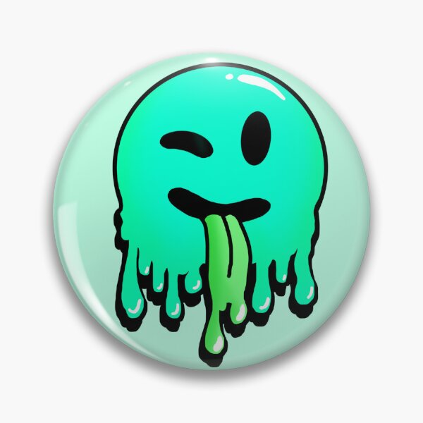 Item preview, Melty Face - Cyan designed and sold by LMaccaMakes.