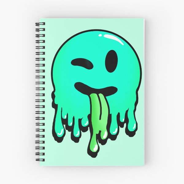 Item preview, Melty Face - Cyan designed and sold by LMaccaMakes.