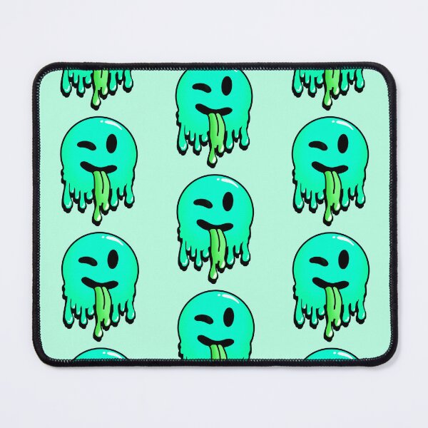 Item preview, Melty Face - Cyan designed and sold by LMaccaMakes.