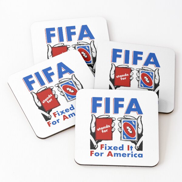 Item preview, FIFA Stands For Fixed It For America Funny Uno Reverse Card Soccer Parody Political designed and sold by nojany.