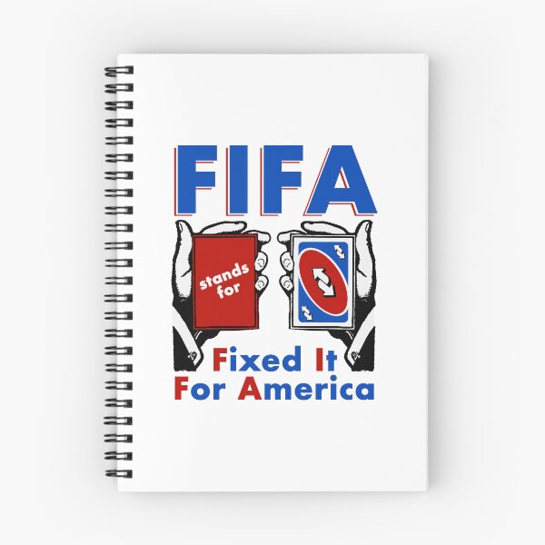Item preview, FIFA Stands For Fixed It For America Funny Uno Reverse Card Soccer Parody Political designed and sold by nojany.