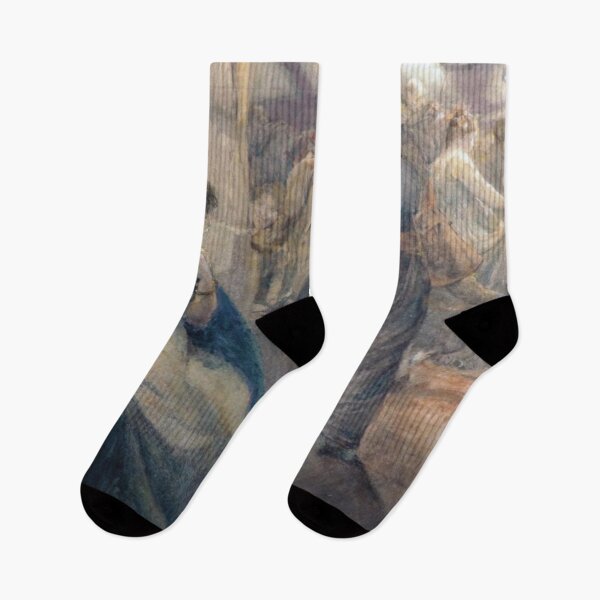 Item preview, The Wallflower by Edgar Bundy RA (British, 1862-1922) designed and sold by Vintage Designs +.