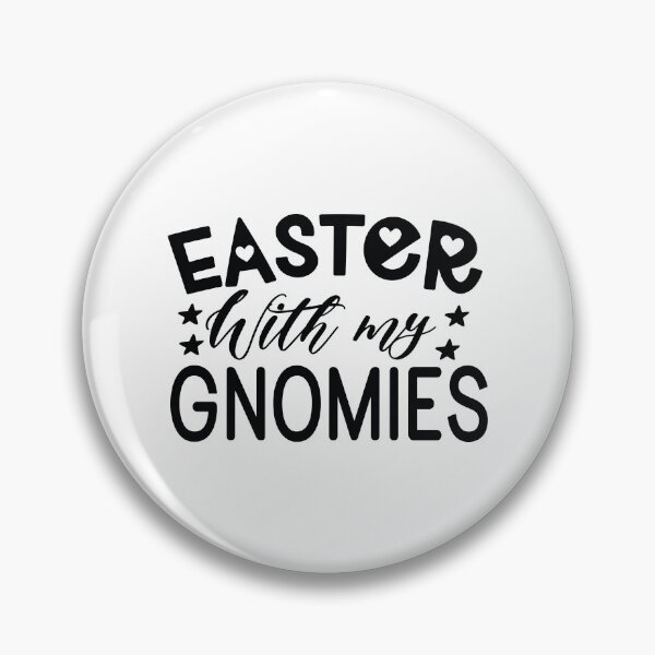 Item preview, Easter With My Gnomies - Funny Easter Quotes Retro Vintage Aesthetic Cute Spring Holiday Gnome Gift designed and sold by FuzionRaptor.