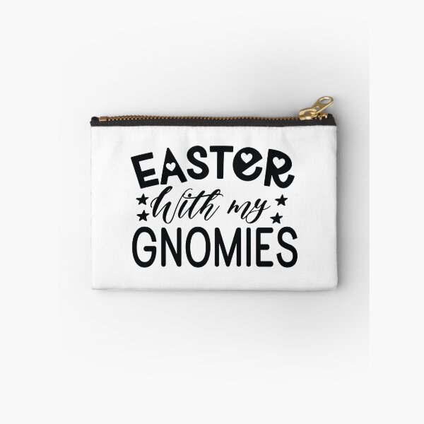 Item preview, Easter With My Gnomies - Funny Easter Quotes Retro Vintage Aesthetic Cute Spring Holiday Gnome Gift designed and sold by FuzionRaptor.