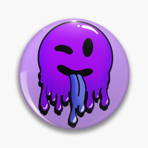 Item preview, Melty Face - Purple designed and sold by LMaccaMakes.
