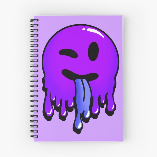 Item preview, Melty Face - Purple designed and sold by LMaccaMakes.