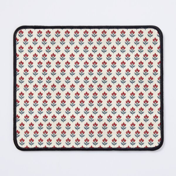 Item preview, Vintage Cottage Red Small Floral  designed and sold by LouieVanille.