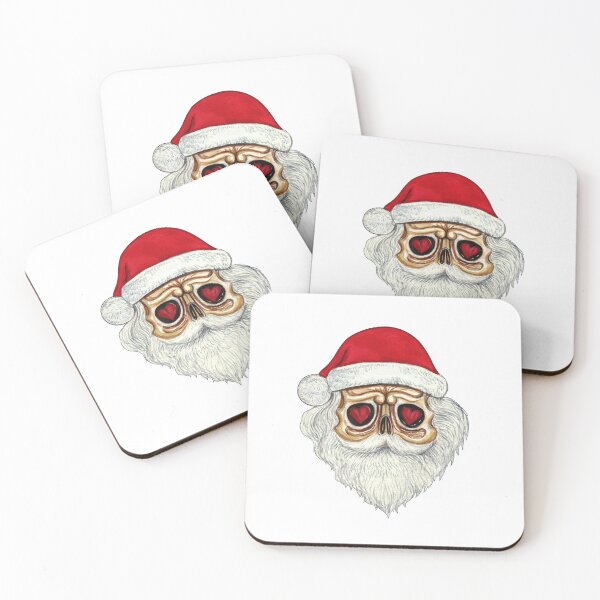 Item preview, Santa claus skull design designed and sold by Jiwsurreal.