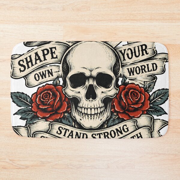 Item preview, skull badge designed and sold by aliraweb.