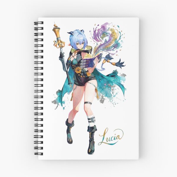 Item preview, Lucia Elowen I Watercolor Splash Art | Zenless Zone Zero designed and sold by TaidoArts.