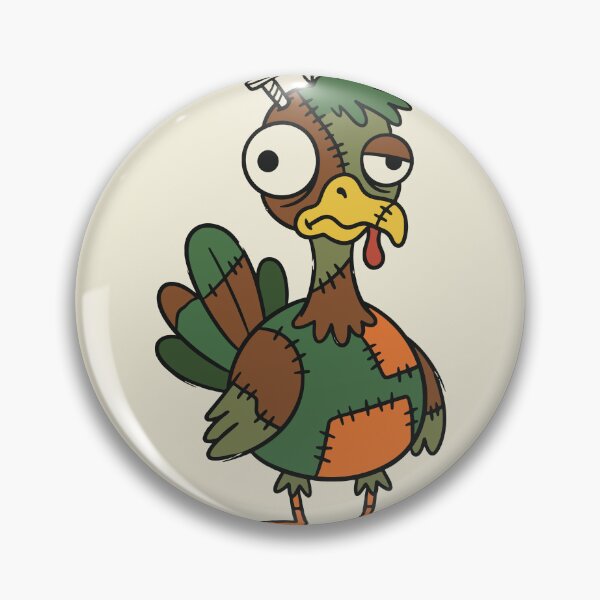 Item preview, Funny Turkey Face Halloween designed and sold by bihtti.