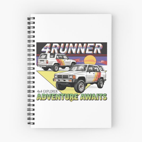 Item preview, 4Runner First Gen Retro Sunset Offroad Adventure [White Shirt Only] designed and sold by Off-Road-Zone.