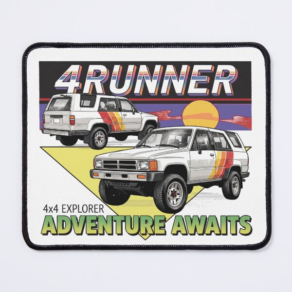 Item preview, 4Runner First Gen Retro Sunset Offroad Adventure [White Shirt Only] designed and sold by Off-Road-Zone.