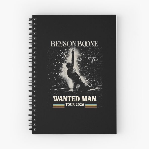 Item preview, Benson - Wanted Man Tour 2026 Vintage Concert Fan designed and sold by nojany.