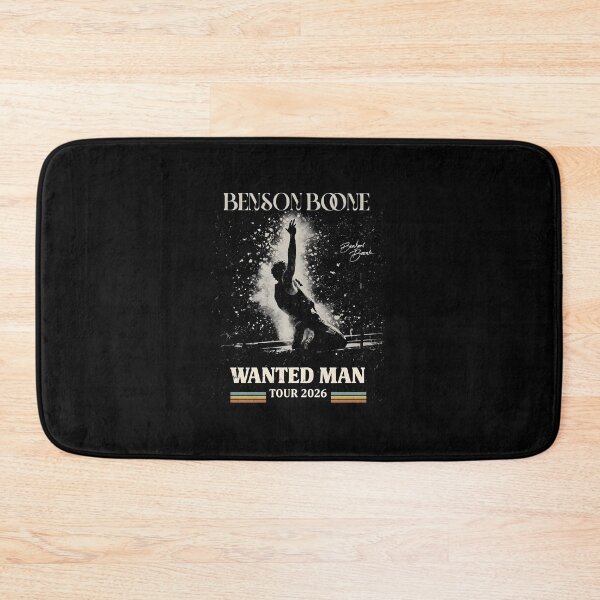 Item preview, Benson - Wanted Man Tour 2026 Vintage Concert Fan designed and sold by nojany.