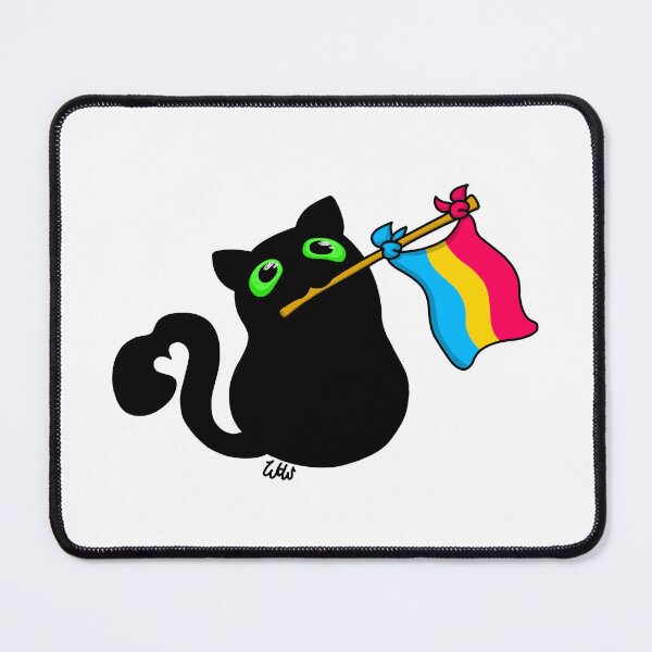 Item preview, Pride Flag Kitty - Pan designed and sold by WorksOfWhimsies.
