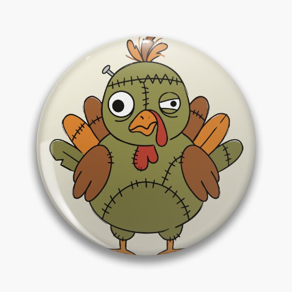 Item preview, Funny Turkey Face Halloween designed and sold by bihtti.