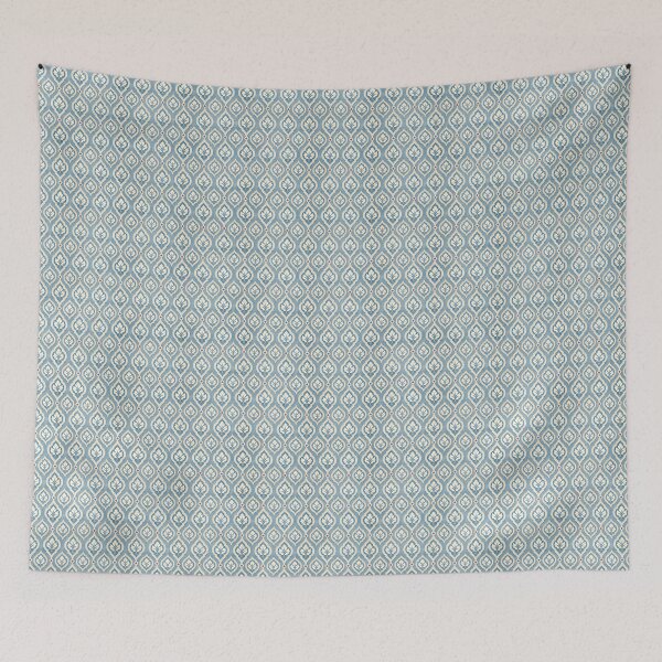 Item preview, Vintage Blue Cottage Leaves designed and sold by LouieVanille.
