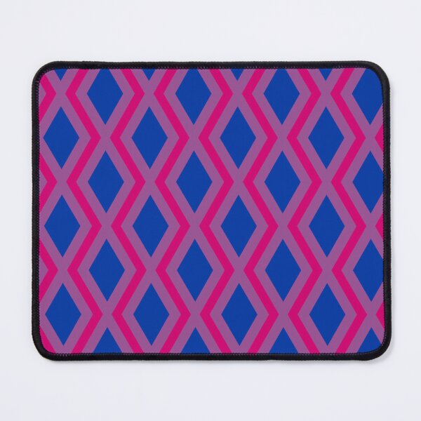 Item preview, Bisexual Pride Geometric Diamond Pattern designed and sold by SweetLilith.