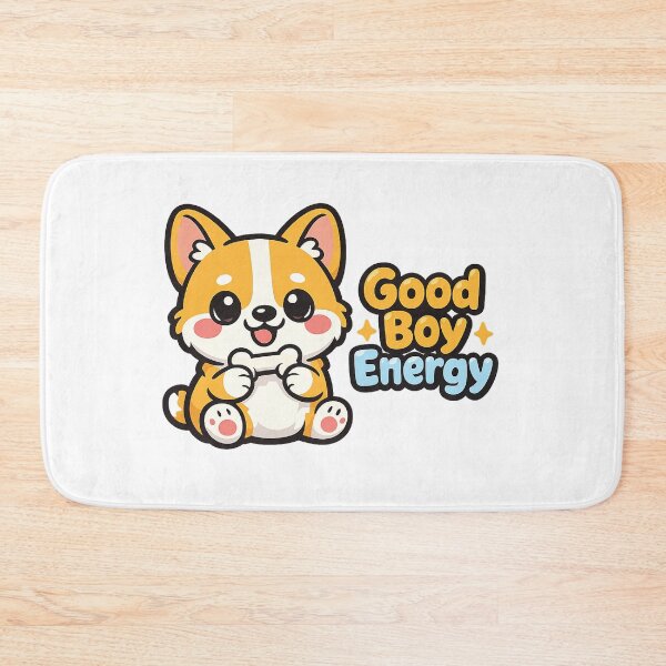 Item preview, Cute Corgi Dog Good Boy Energy Kawaii Aesthetic designed and sold by WERSY.