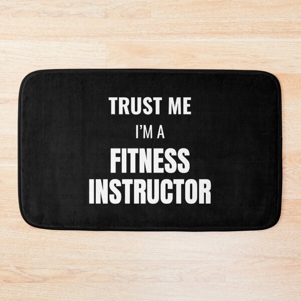 Item preview, Trust Me I'm a Fitness Instructor (White) designed and sold by ShipCrewNation.