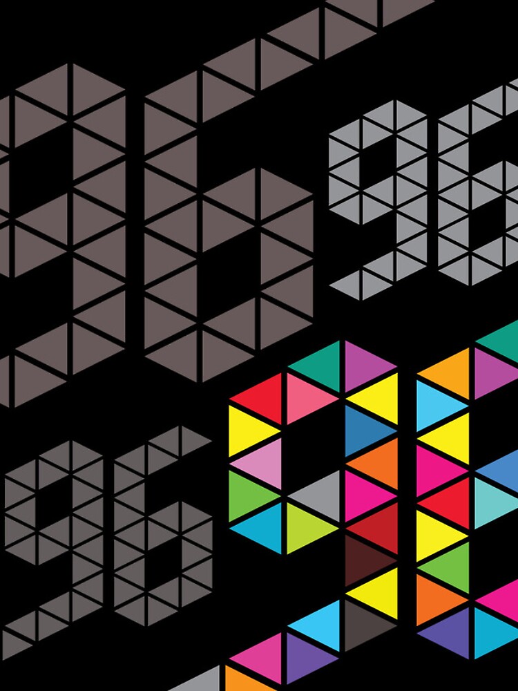 Thumbnail 5 of 5, iPhone Case, Geometric Triangle Pattern Composition designed and sold by PowerAntShop.