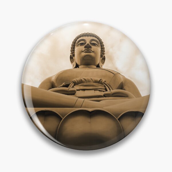 Artikelvorschau, Sepiafarbener Großer Buddha entworfen und verkauft von Art School Dropout.