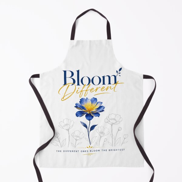 Item preview, The Different Ones Bloom the Brightest – Inspirational Flower Quote Design designed and sold by Cartoon art with a purpose ❤️ Supporting Althea’s friends .