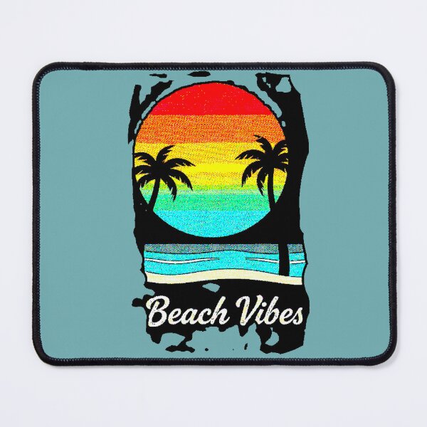 Item preview, Beach Vibes | Retro Sunset Beach Palm Trees Design designed and sold by AstronautMerch.