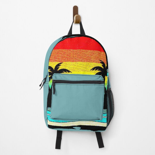 Item preview, Beach Vibes | Retro Sunset Beach Palm Trees Design designed and sold by AstronautMerch.