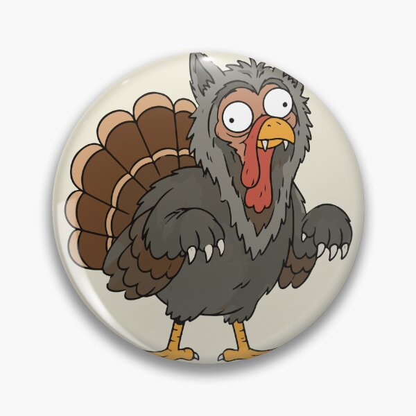 Item preview, Funny Turkey Face Halloween designed and sold by bihtti.