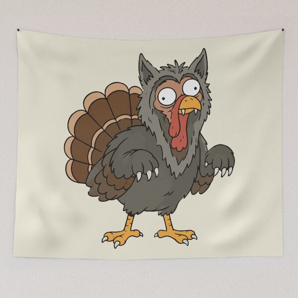 Item preview, Funny Turkey Face Halloween designed and sold by bihtti.