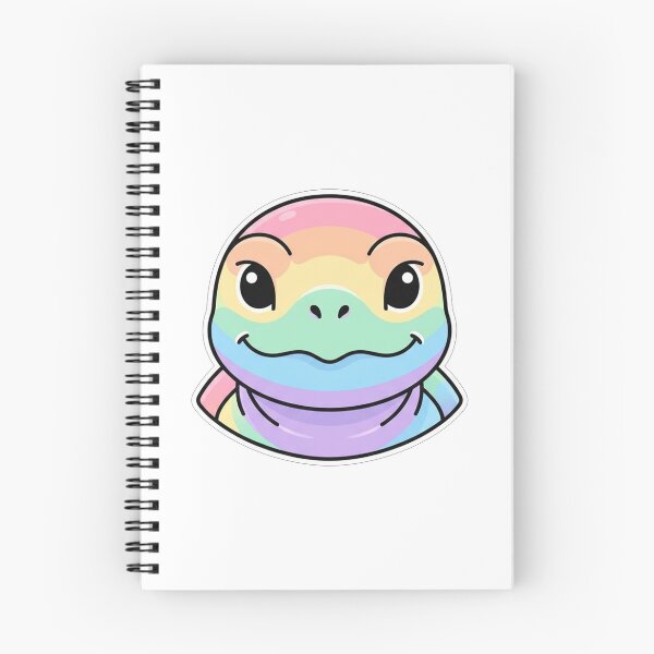 Item preview, Cute Pastel Rainbow Turtle Face Illustration designed and sold by Owcomm.