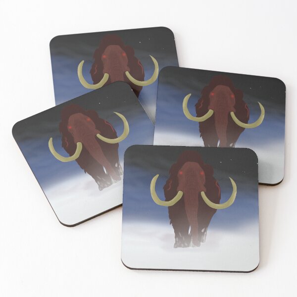 Item preview, Menacing Woolly Mammoth in the Snow designed and sold by Provinces de France.