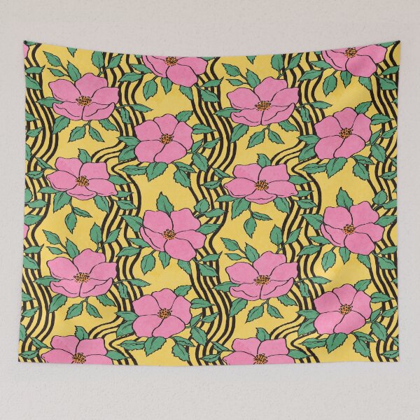Item preview, Maximalist Single-Petal Rose - ffd861 designed and sold by knitetgantt.
