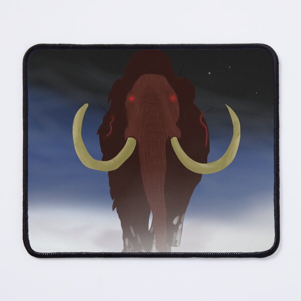 Item preview, Menacing Woolly Mammoth in the Snow designed and sold by Provinces de France.