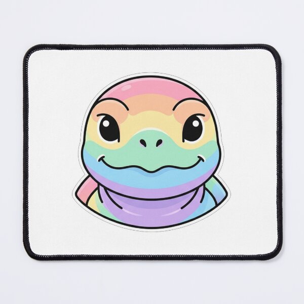 Item preview, Cute Pastel Rainbow Turtle Face Illustration designed and sold by Owcomm.