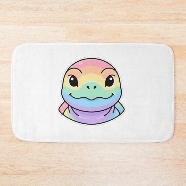 Item preview, Cute Pastel Rainbow Turtle Face Illustration designed and sold by Owcomm.