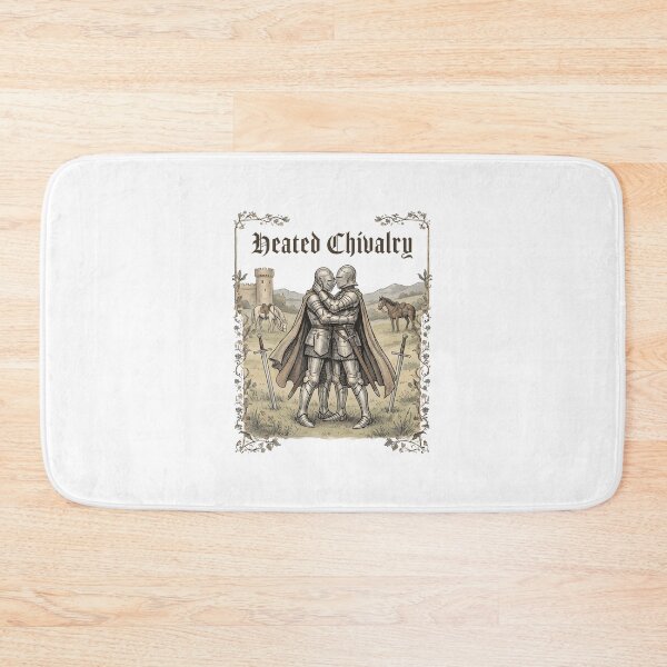 Item preview, Heated Chivalry Medieval Knights Gray Pride Embrace Dark Humor designed and sold by nojany.