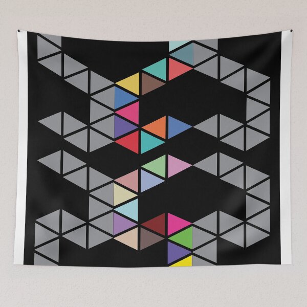 Item preview, Abstract Triangle Zigzag Pattern designed and sold by PowerAntShop.