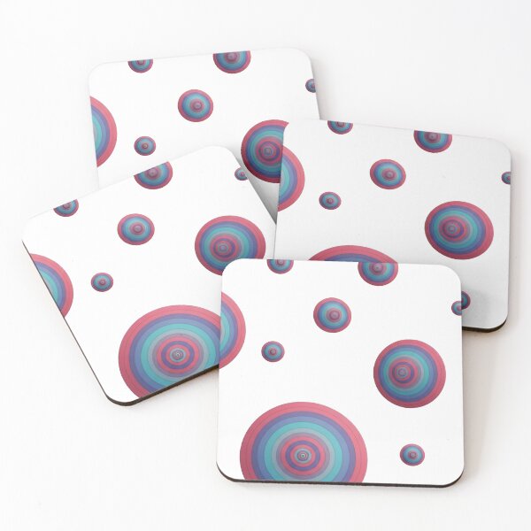Item preview, Hypnotic Retro Circles: 3D Concentric Geometric Art designed and sold by Dzblack.