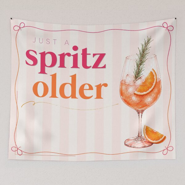 Item preview, Copy of Birthday Tapestry  - just a spritz older designed and sold by taylorvinyls.