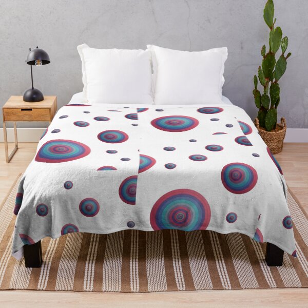 Item preview, Hypnotic Retro Circles: 3D Concentric Geometric Art designed and sold by Dzblack.